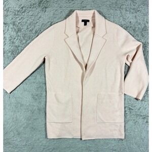J Crew Womens Sweater Blazer Size S Petal Pink Professional Spring Career